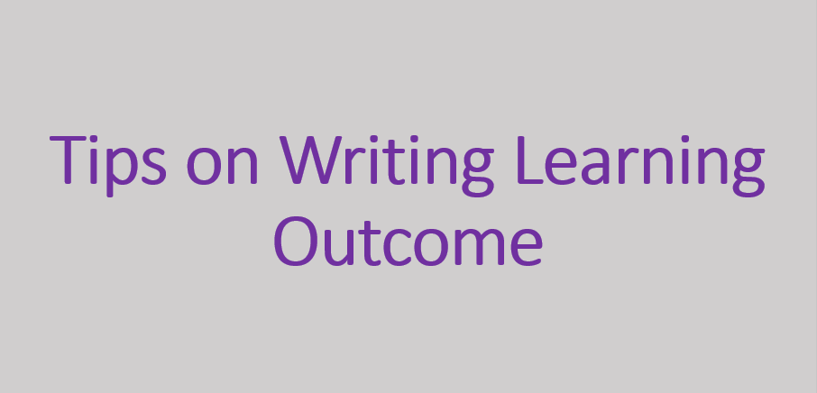 Learning Outcome